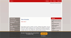 Desktop Screenshot of obeckostelec.cz
