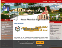 Tablet Screenshot of obeckostelec.cz